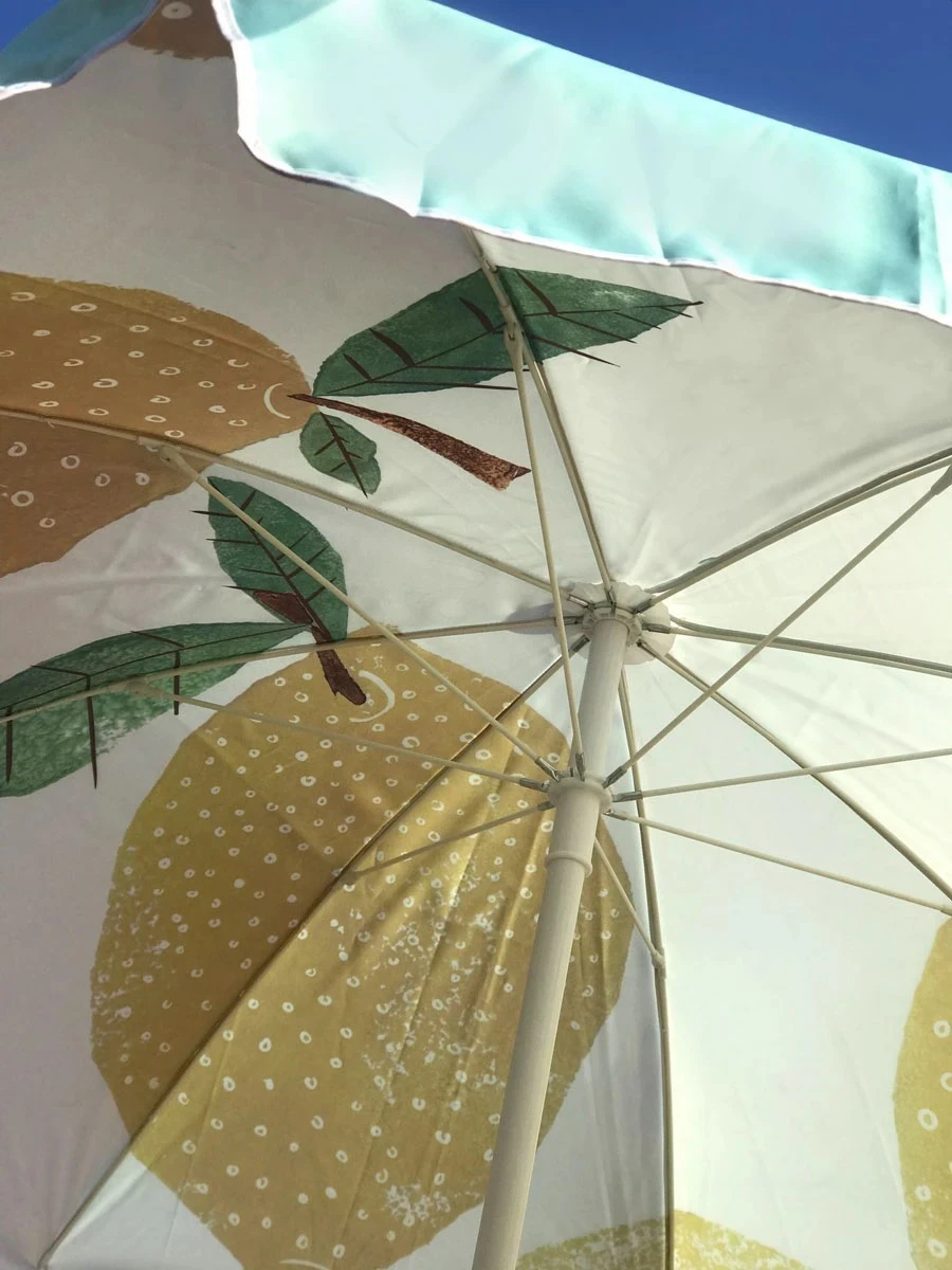 Advertising Custom Umbrellas Portable Windproof Rainproof Vertical ECO Friendly Material Beach Sun Umbrellas//