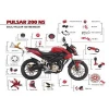 Aftermarket high performance motorcycle spare parts for bajaj pulsar