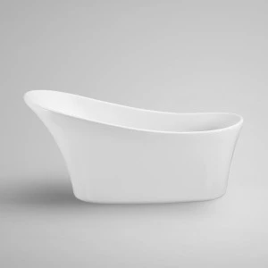 Aifol 63 Inch Modern Soaking Freestanding Acrylic Shoe clear fiber glass Bath Tub