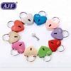 AJF TUV, RoHs , EN-73 TEST PASSED Top quality and hot sale high polished colorful valentines gift heart shape Love lock