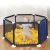 Import Amazon Hot Breathable Transparent Folding Portable Baby Playpen from China