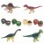 Import Amazon Hot New Design  Toys Colorful Surprise Dinosaur Egg Model 3D Educational  Plastic Toy For Kids from China