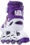 Import Amazon Hot Sale Size Adjustable Purple Flashing Inline Roller Skates Shoes from China