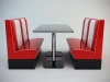 American Retro Diner Booths Seat Diner set Booth restaurant booths for sale