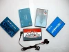 AM/FM Mini card Radio with earphone/Coca-Cola radio factory price