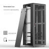 AMPCOM 22U 19inches network cabinet with mesh door waterproof and fire resistance Rack Cabinet for network panel