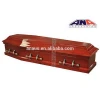 ANA wood funeral coffin Euro Style  funeral supplies