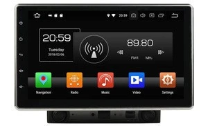 Android car dvd player with detachable panel and 360 degree rotation