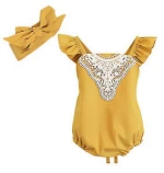 Angle Wings Baby Romper Raglans Fall Shirt Long Sleeve Romper Tops Baby Gift DIY Baby Girl Jumpsuit