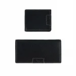 ANMAI design fashion top line men's genuine leather wallet card case