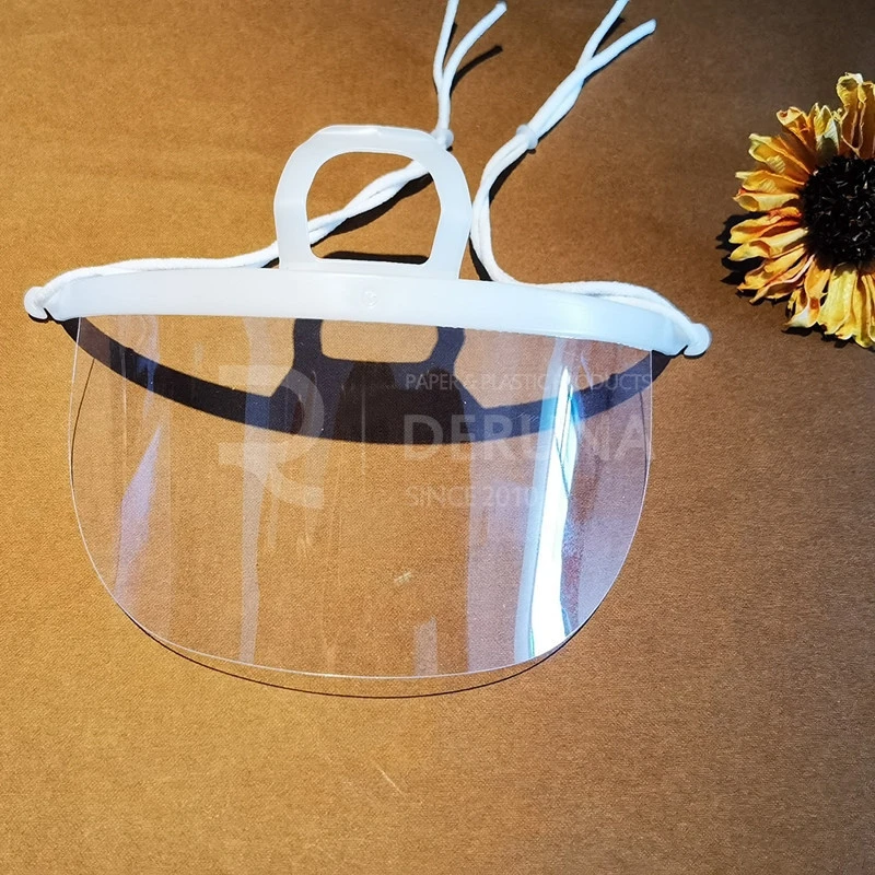 Anti fog Eco-friendly Durable Transparent Clear Face Mask Plastic Face Shield Reusable For Deaf Mute Lip Read Fully Transparent