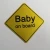 Import Any Size Baby on Board Sign Windshield Stickers Use Baby On Board Car Sticker from China