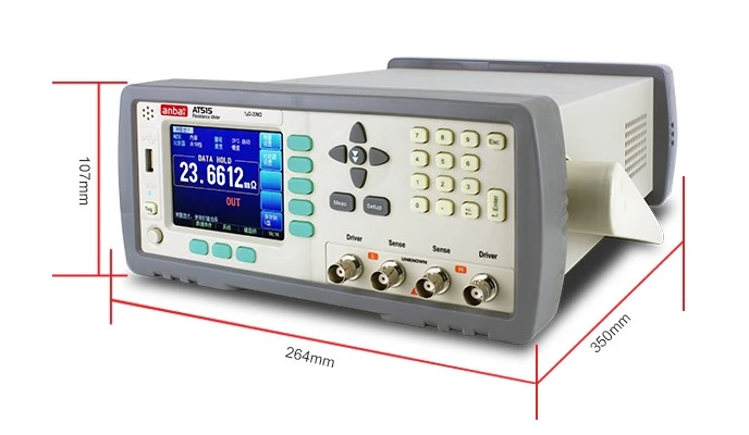 Applent meg ohmmeter for DC resistance  up to 110M ohm  with 0.02% accuracy AT512