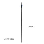 Archery mixed carbon arrow traditional bow and arrow game bow and arrow universal interchangeable