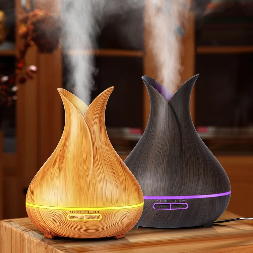 Aromatherapy Essential Oil Diffuser, Ultrasonic Cool Mist Aroma Humidifier 400ml Electric Essential Oil Diffuser