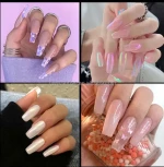Artificial Fingernails Coffin nail tips 504PCS  XL 3XL artificial long coffin designed press on nails wholesale costom