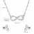 Import ASONSTEEL Charms designer jewelry 18k Gold Plated Stainless Steel Necklace and Earring Jewelry Set for Kids from China