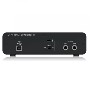 Audiophile UMC202HD Mic Preamplifier Professional Studio Sing Music Live Recording Guitar band USB Audio Interface Sound card
