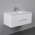 Import Australia bathroom MDF vanity wall Hung cabinet white vanity from China