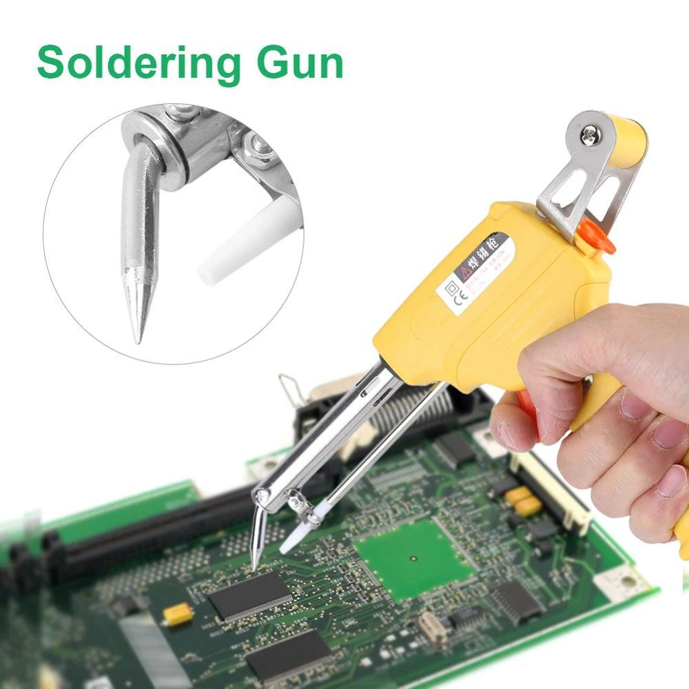 Auto Soldering iron Gun Send Tin Heat Solder Welding Gun Kit