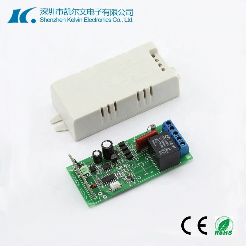 Automatic Ask Ook Learning Code 433Mhz 220V Rf Switch Control Remote Power 1Channel Controller Dc Kl-K110X