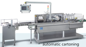 automatic cartoning overwraping machine production line for blister
