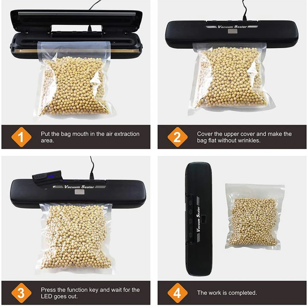 Automatic Food Saver Portable Mini Vacuum Food Sealers