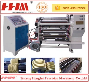 automatic paper processing machine high precision narrow slitting width tape slitting machine
