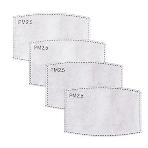 B1734 Adults Kids Non Woven Fabrics Activated Carbon Filter 12*8cm 10*7cm 5 Layers  Air Filter Activated Carbon FiltersFilters