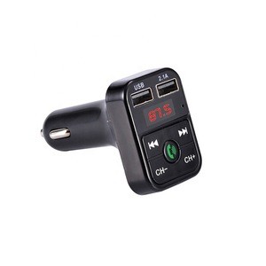 B2 Car Charger Bluetooth Car MP3 Chargers FM Transmitter Car Kit Music Audio Player USB Charger