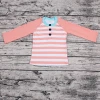 Baby long sleeve T-shirt with stripes kids clothing wholesale baby clothing