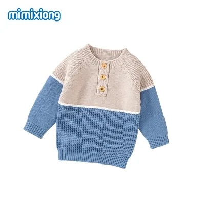 Baby Sweater Children?s Sweater Crew Neck Knitted Sweater Baby Toddler Pullover