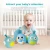 Import Baby Tumbler, Infant Cartoon Animal Shape Rattle Toys Chasing Game Early Crawling Educational Teether Music Ball Gift for Kids from China