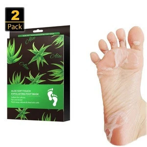 Baby your feet ! Private Label Natural Organic Feet Dry Skin Moisturizing Exfoliating Peeling Socks Foot Peel Mask