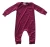 Import Baifei Custom Baby Clothes Kids Clothing Natural Fabric Solid Long Sleeves 100% Organic Cotton Baby Clothes Baby Girls Rompers from China