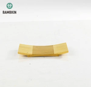 Bambkin Carbonized Bamboo Serving Trays