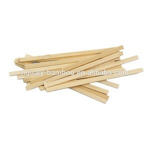 Bamboo Coffee/Tea Stirrer Mixers Craft Stick  Paddle Pop Sticks Disposable Can Custom