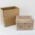 Bamboo wooden jewellery home storage &amp; organization cosmetics box with 3 drawers