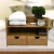 Import Bamboo Wooden Office Desk Organizer with 3 Drawers from China