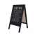 Import Bar menu decorative tabletop organize price list solid wooden blackboard easel from China