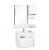 Import Bathroom Double Sink Vanity Luxury Pvc24 In Bathroom Cabinet from China