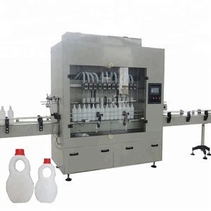 Battery acid bleach liquid soap filling machine