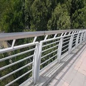 Best Price High Quality Hot-dip Galvanized Welding Assemble Aluminum Parapet Handrail Balustrade for Infrastructure Construction
