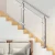 Import Best price superior quality customized aluminum rails indoor decorative railing steel balcony balustrade from China