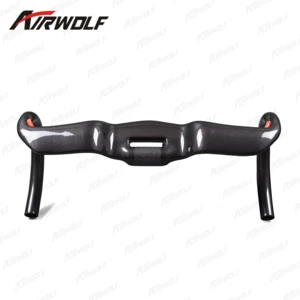 Best UD weave carbon handlebars 31.8 Diameter carbon fiber road bike handlebars matte or glossy bicycle bent handlebar