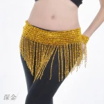 BestDance Belly Dance Beads Coins Bells Hip Scarf Belt Available 3 Colors OEM