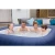 Bestway 54154 Hawaii 6 person square airjets outdoor hot tub spa pool