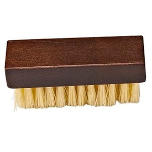 BILLY Customized Logo 9.6*3*4.5CM Multi-use Eco-Friendly Wooden Shoe Clean Brush