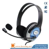 Binaural Call Center Telephone Headset Headphone with Mic and Quick Disconnect for Unified IP Phones