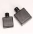 Import black glass perfume bottle 100 ml luxury perfume bottle with box custom frosted square perfume bottle 50ml from China